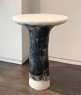 Marbled salts table