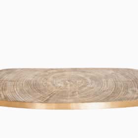 Large sculptural 'Goutte d'eau' coffee / dining table