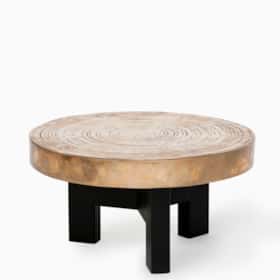 Sculptural 'Goutte d'eau' side table