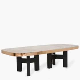 Sculptural 'Goutte d'eau' coffee table 