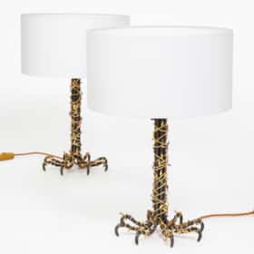 Pair of table lamps