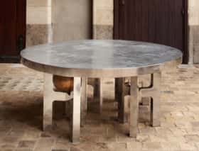 Sculptural 'Lune' table